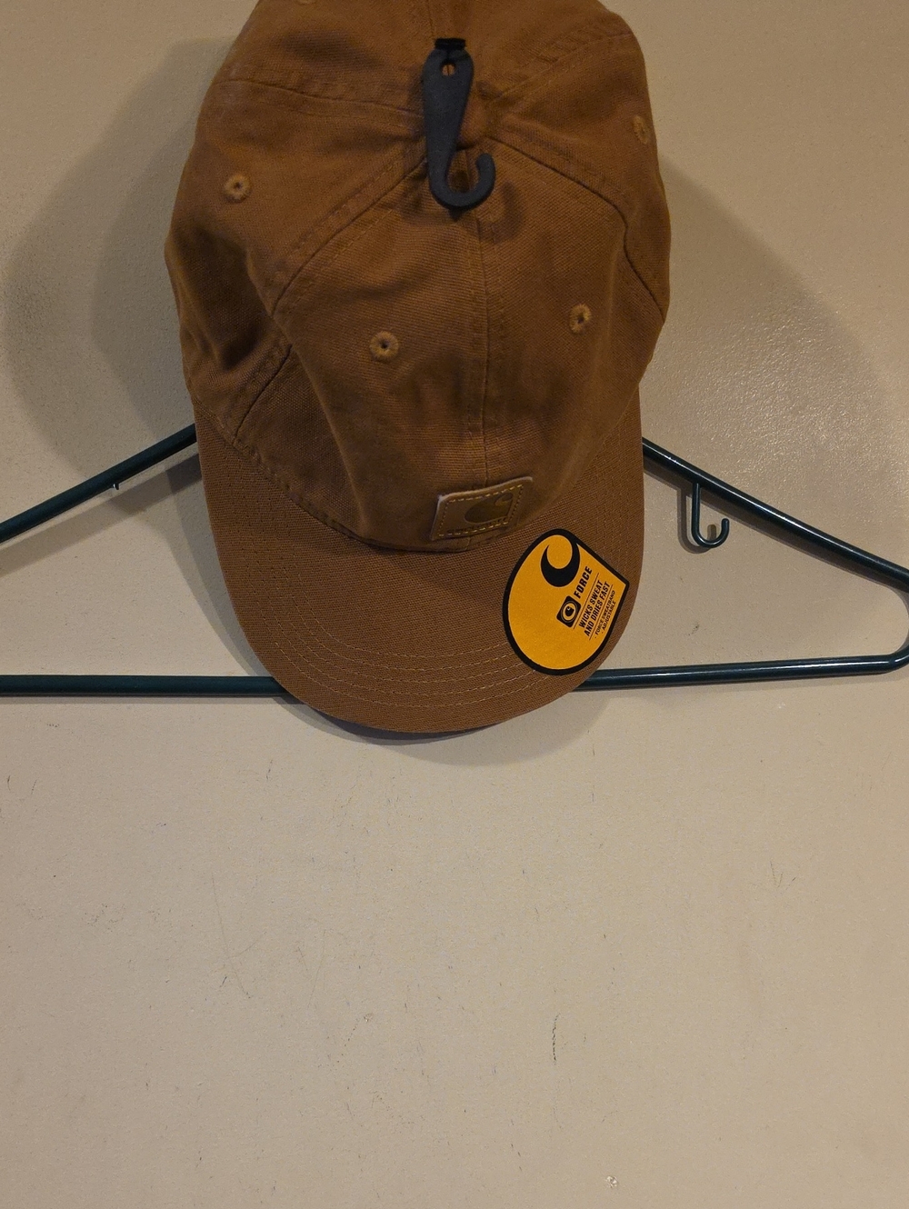 Carhartt Adult  Brown Canvas Baseball Cap